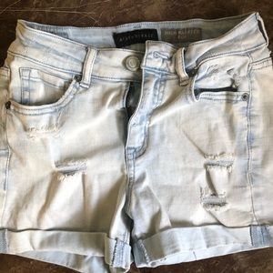 Aero high wasted Midi Shorts